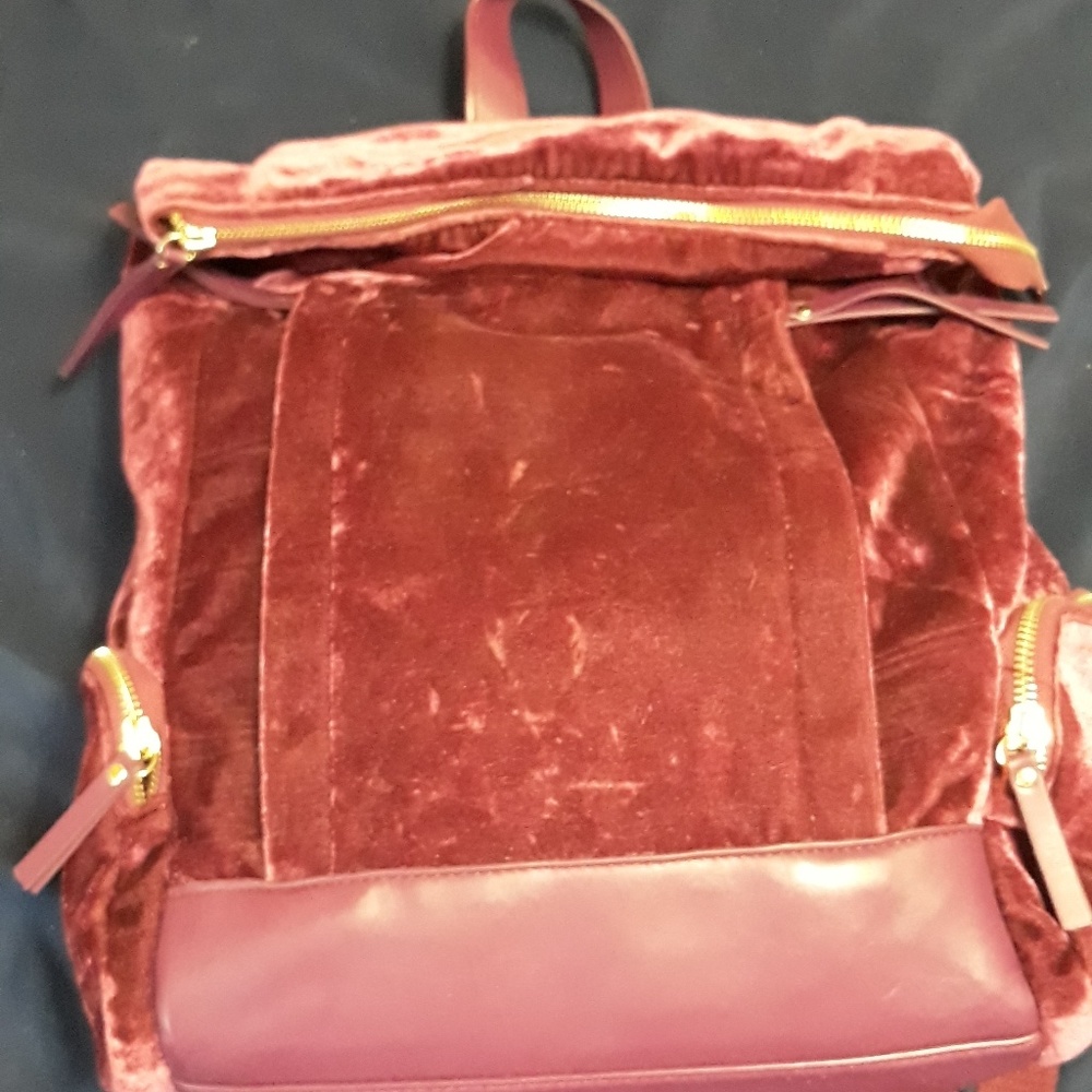 Pink backpack